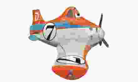 Шар Ходячая фигура (91смх111см) Самолеты Дасти, 1 шт